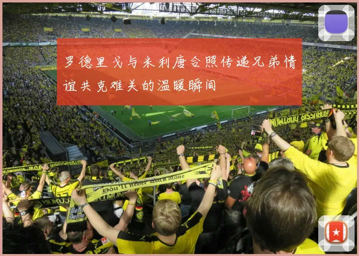 罗德里戈与米利唐合照传递兄弟情谊共克难关的温暖瞬间